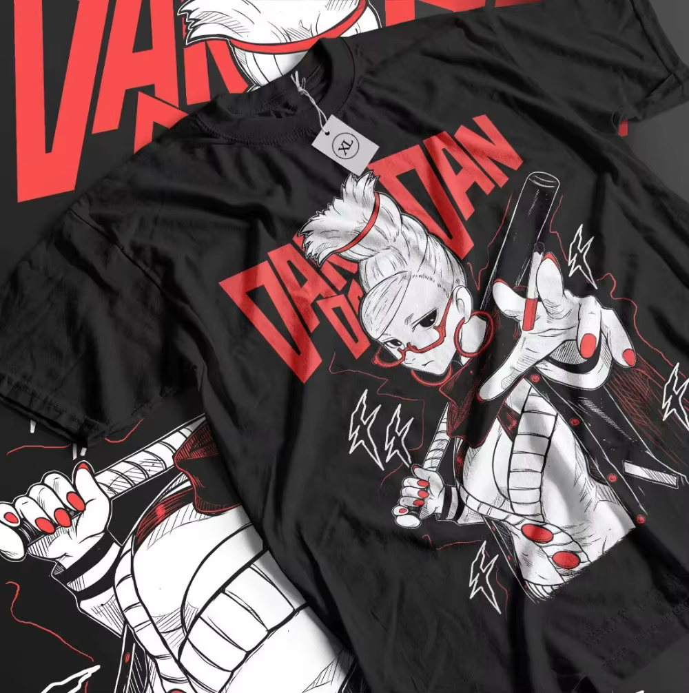 2025 T-shirt femmes japonais Anime Dandadan Okarun T-shirt haute qualité coton surdimensionné unisex