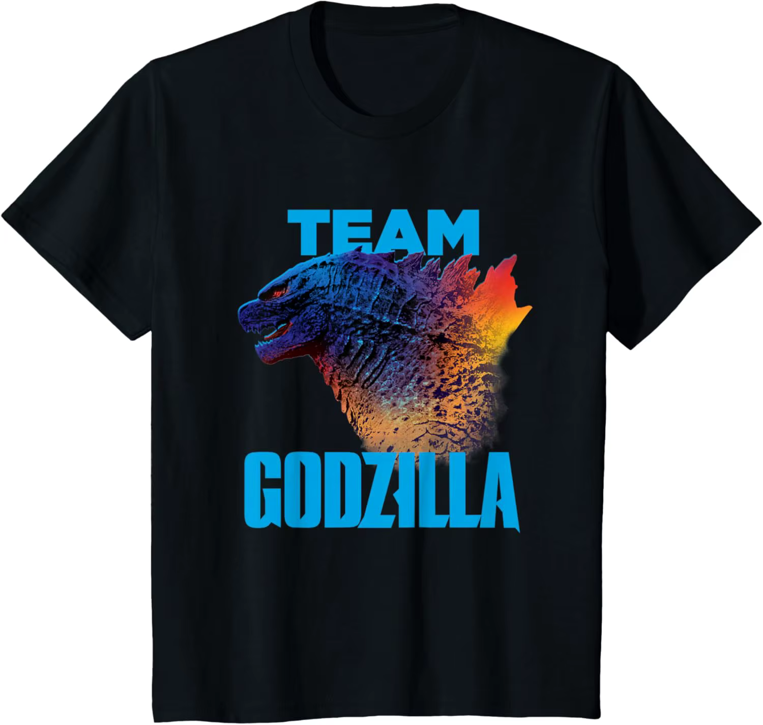 T-shirt officiel Godzilla Vs Kong pour hommes, femmes et adolescents, Godzilla Neon, S-6XL