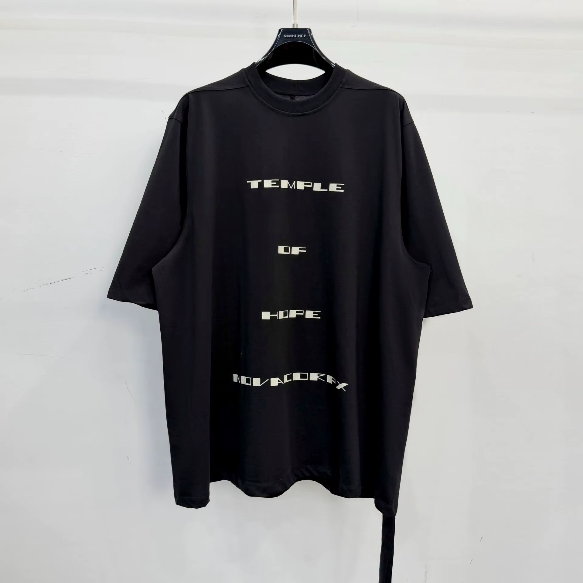T-shirt Homme Oversize Décontracté 100% Coton Style Gothique Owen Seak – Hauts et T-shirts d'Été pou