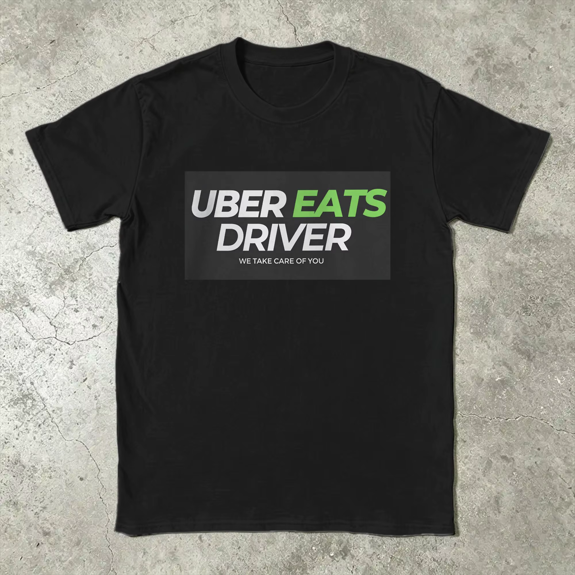 T-shirt pour hommes U-Uber Eats Driver, t-shirt génial à manches courtes et col rond, vêtements clas