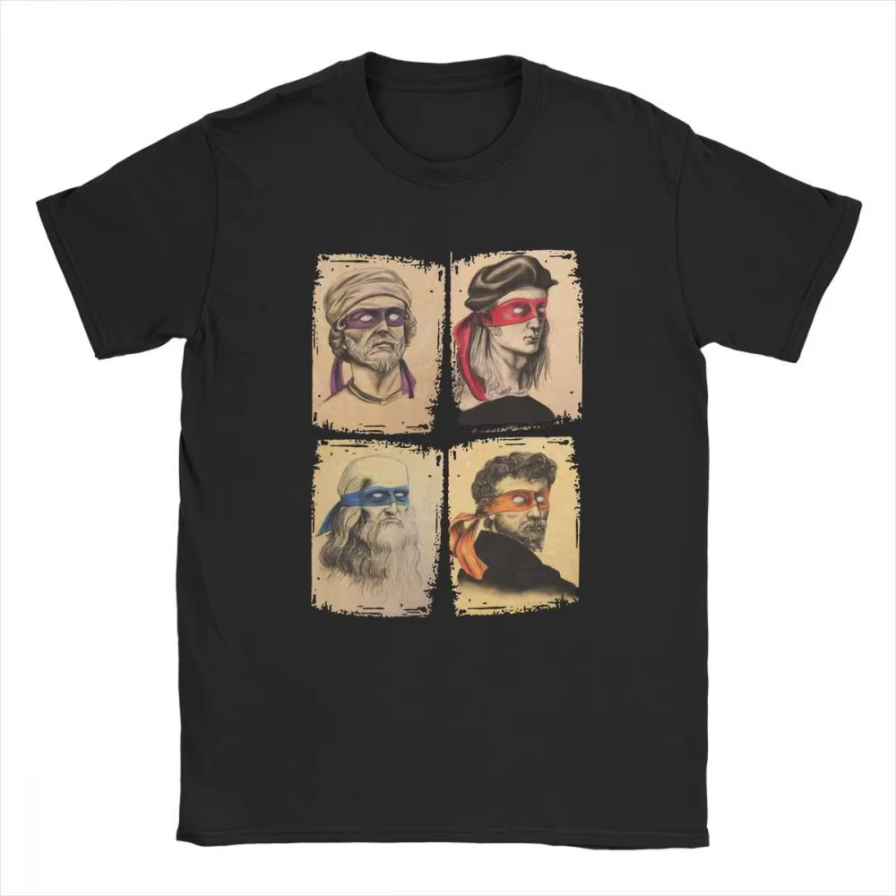 T-Shirt manches courtes col rond pour homme, humoristique, en coton, avec image imprimée