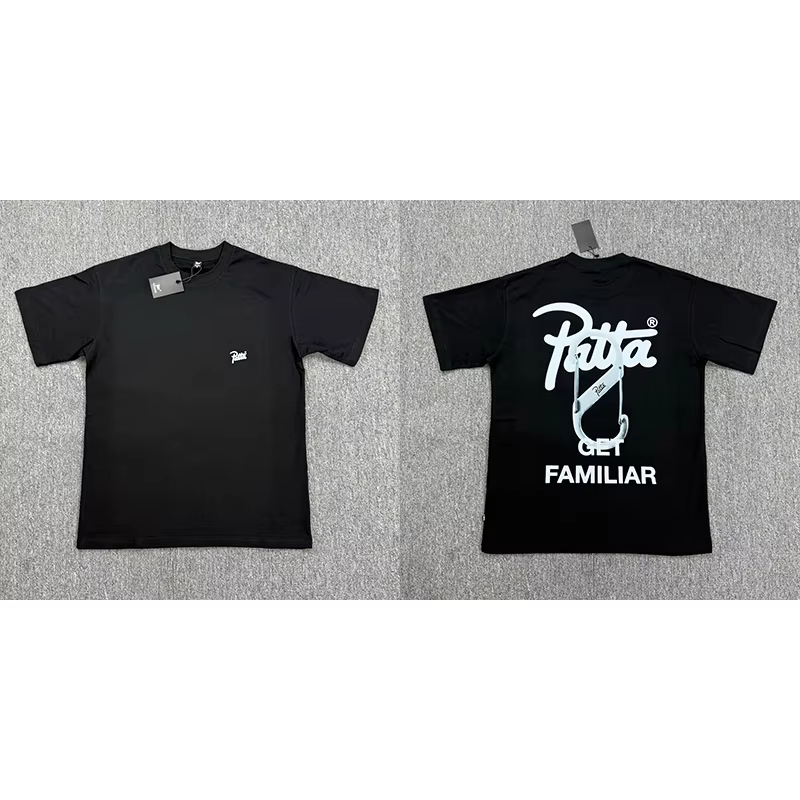PATTA T-shirt Tops Hommes Femmes Quotidien Décontracté Plusieurs styles Imprimé Manches courtes