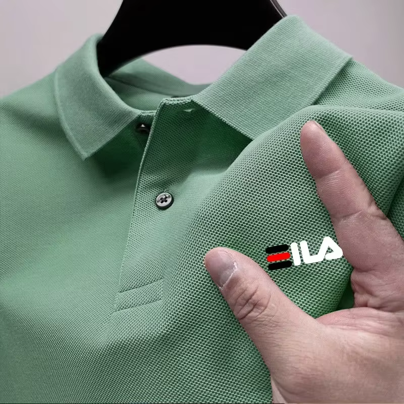 Nouveau polo pour homme d'été avec col rabattable, tendance, pour la pêche en plein air, décontracté