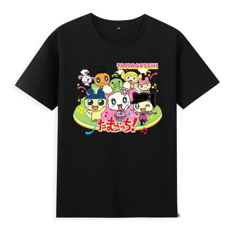 Japon Tamagotchi T-shirt femme t-shirts hauts modèle femmes Kawaii dessin animé Harajuku Kawaii déco