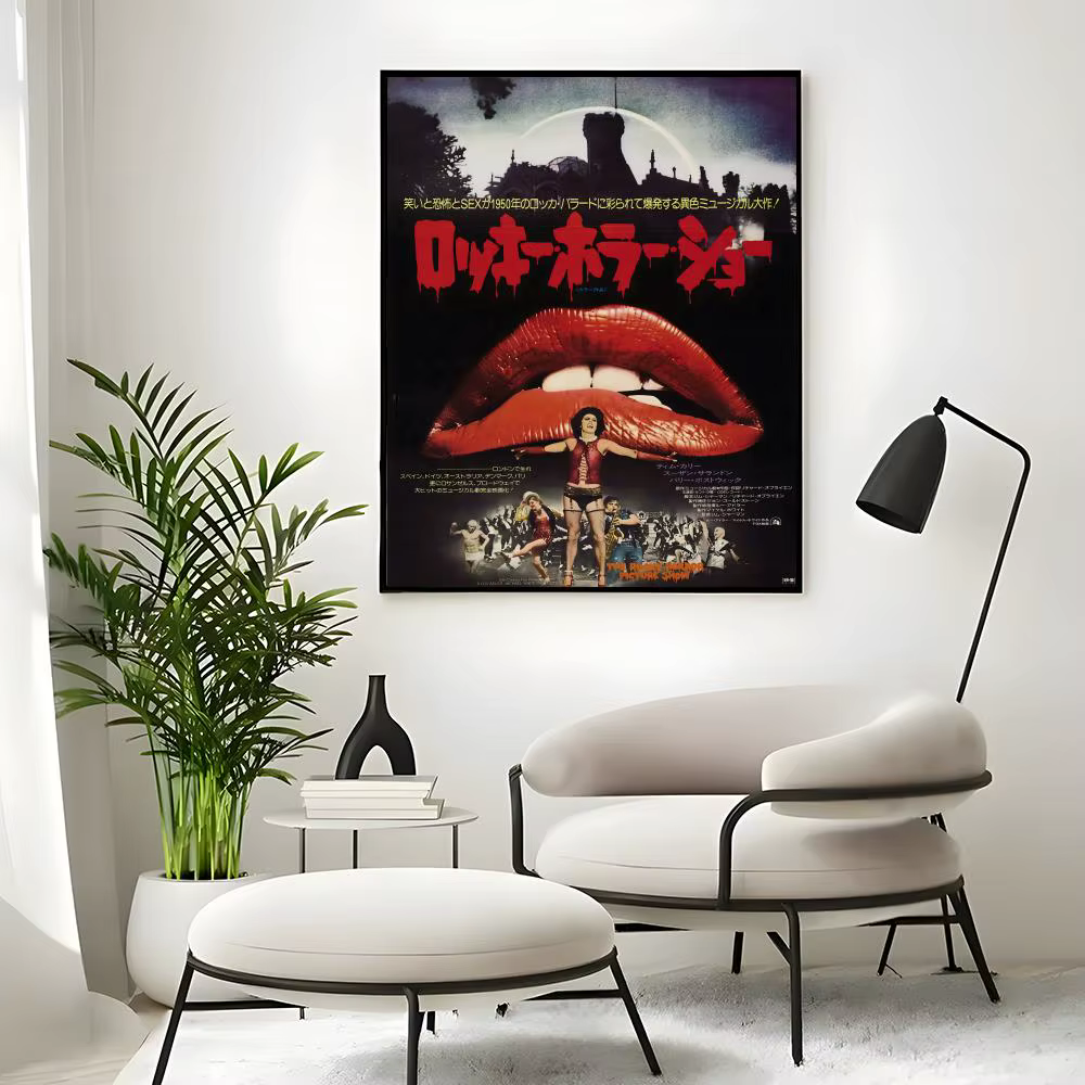 Affiche de la pièce de théâtre Rocky Horror Picture Show, affiches classiques et impressions d'art m