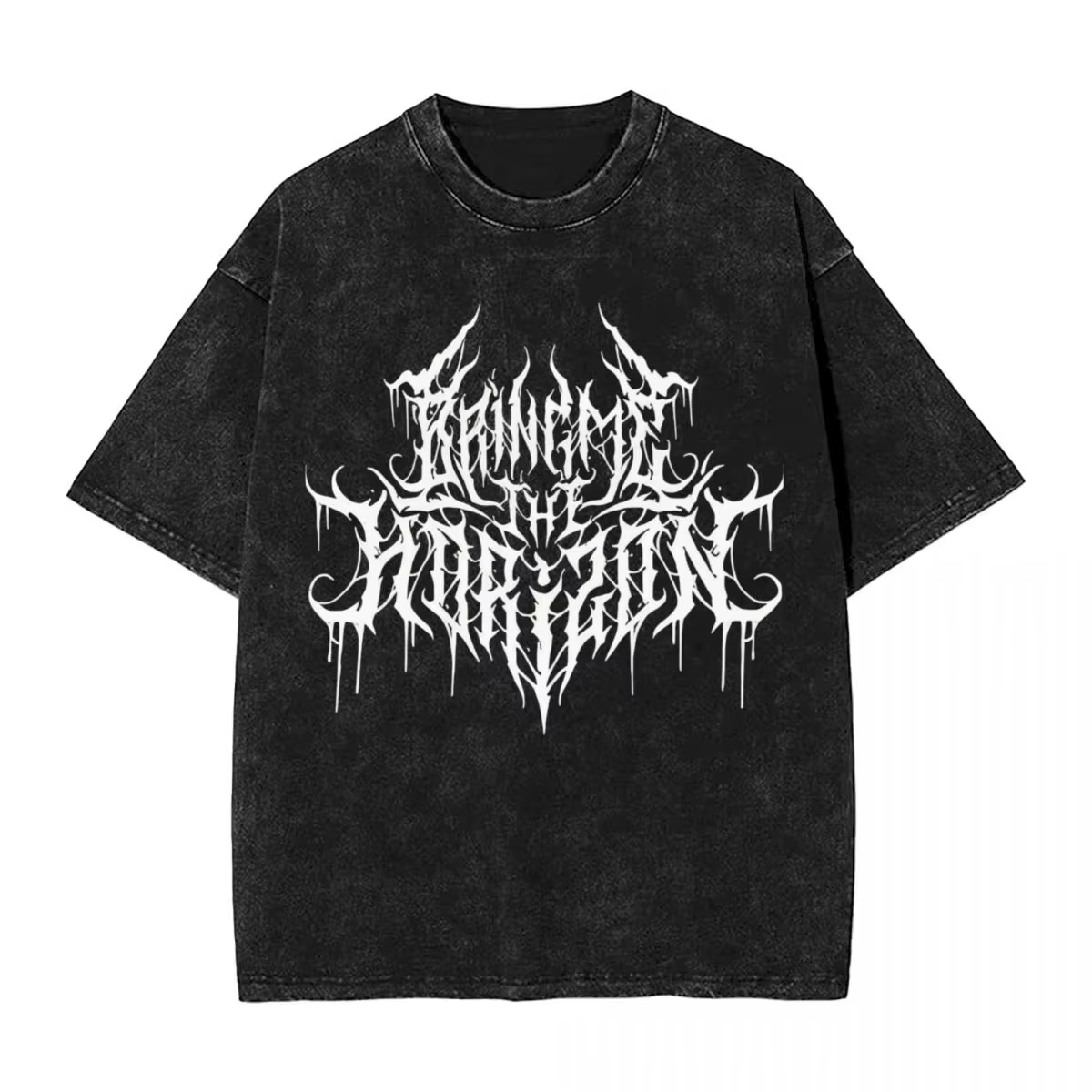 T-shirts pour hommes, vêtements BMTH Bring Me The Horizons, T-shirt avec logo amusant et brutale, T-