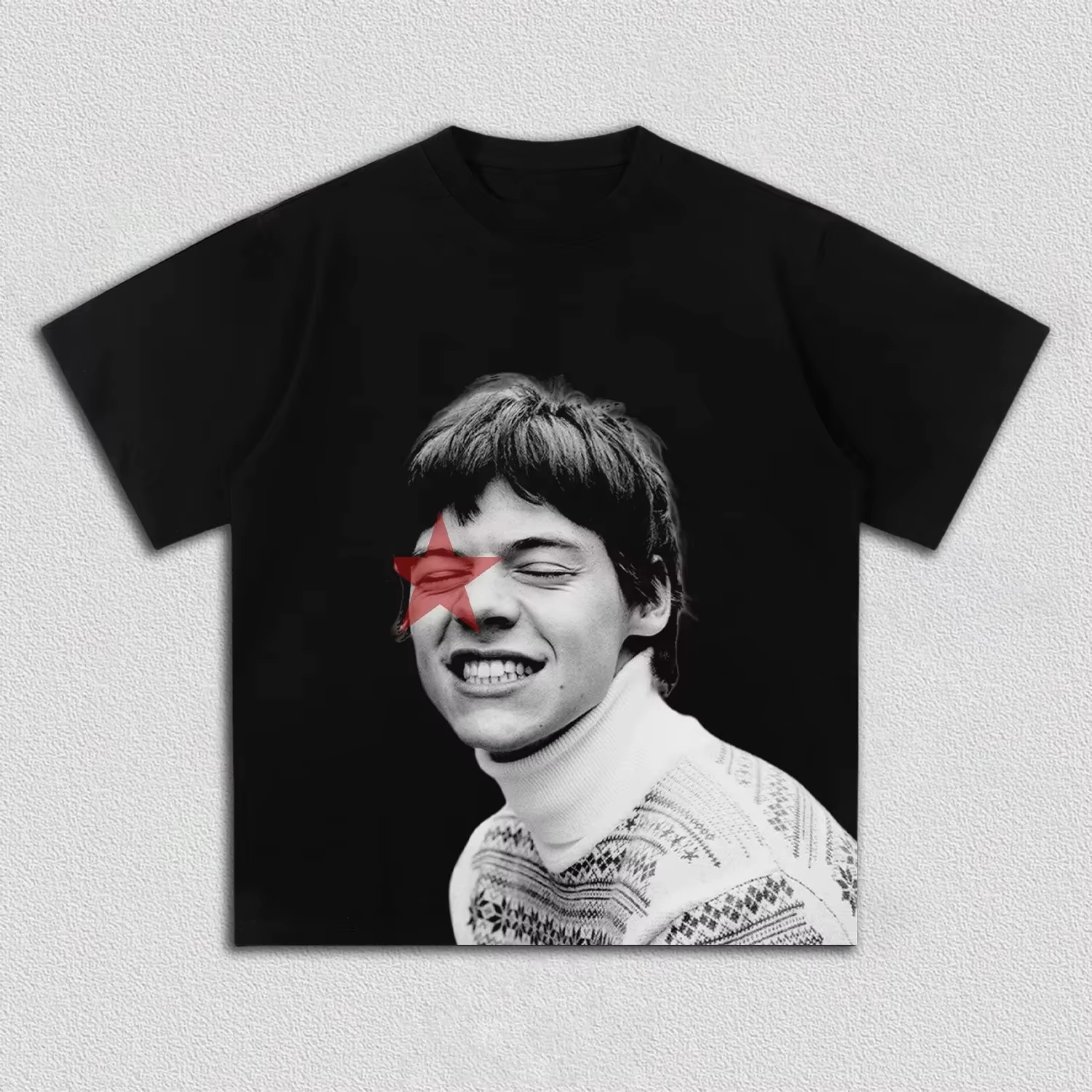 T-shirt graphique Harry Styles Red Star 2026 Merch en coton unisexe pour hommes et femmes, T-shirt Y