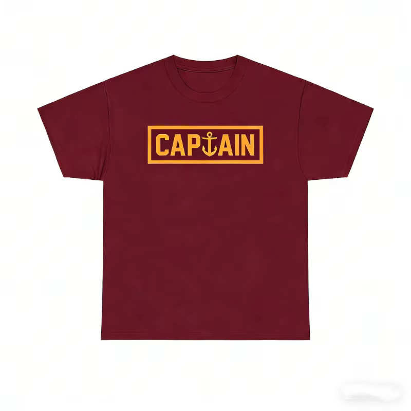 T-shirt en coton Captain Sarah Cameron de Outer Banks, merchandising de la série TV, t-shirt tendanc