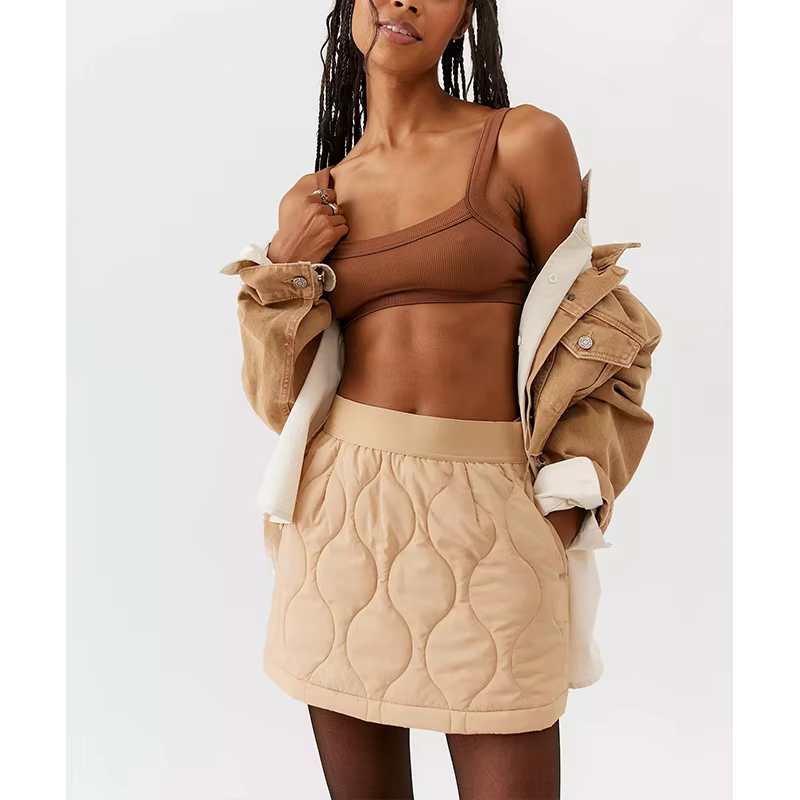 Haut tubulaire en coton tricoté pour femmes, extensible, côtelé, sans manches, Streetwear, Slim, bla