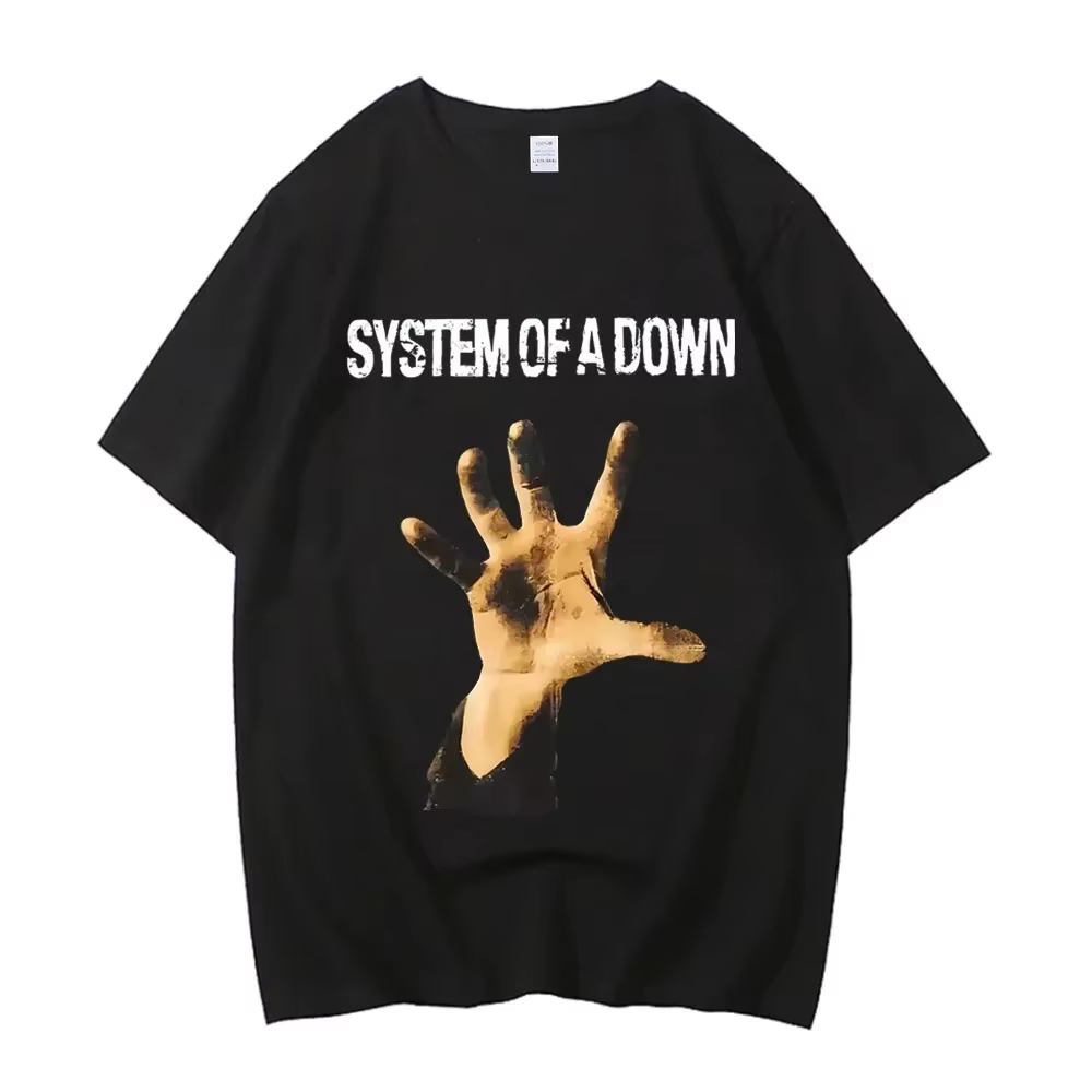 T-shirt pour femme System of A Down, T-shirt style streetwear, T-shirt rock, T-shirt décontracté en
