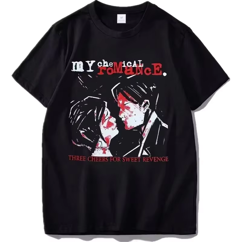 Mon Romance chimique t-shirt femmes mode coton T-shirts Cool Hip Hop hommes t-shirt décontracté été 
