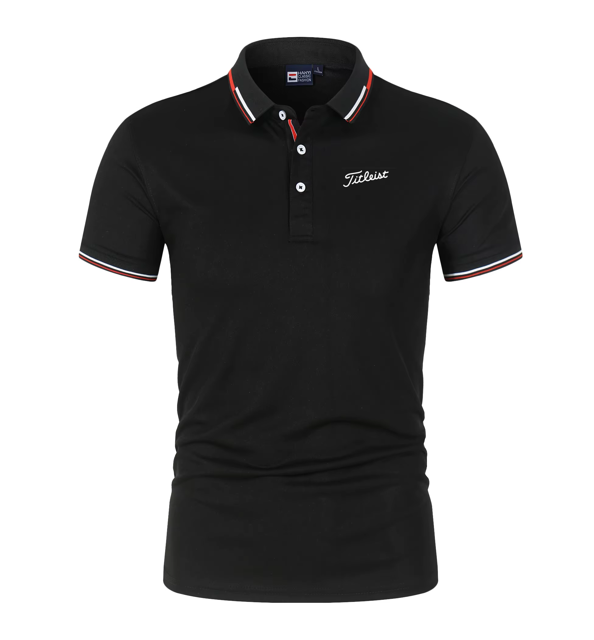 Polo décontracté uni à manches courtes pour homme 2026 – T-shirt d'été tendance, confortable et poly