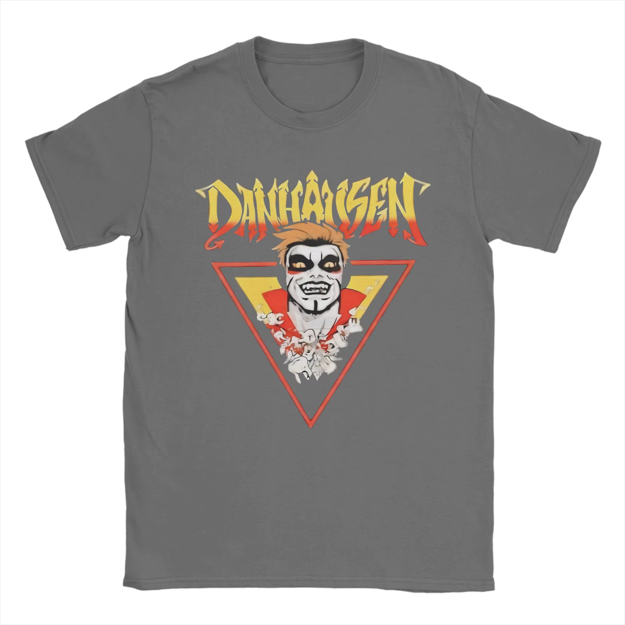 Danhausen Wrestler T-shirts pour hommes en coton vintage à col rond à manches courtes vêtements gran