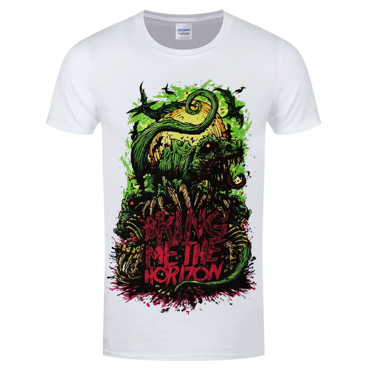 T-shirt unisexe en coton avec image Bring Me The Horizon, manches courtes, marque de mode, luxe, déc