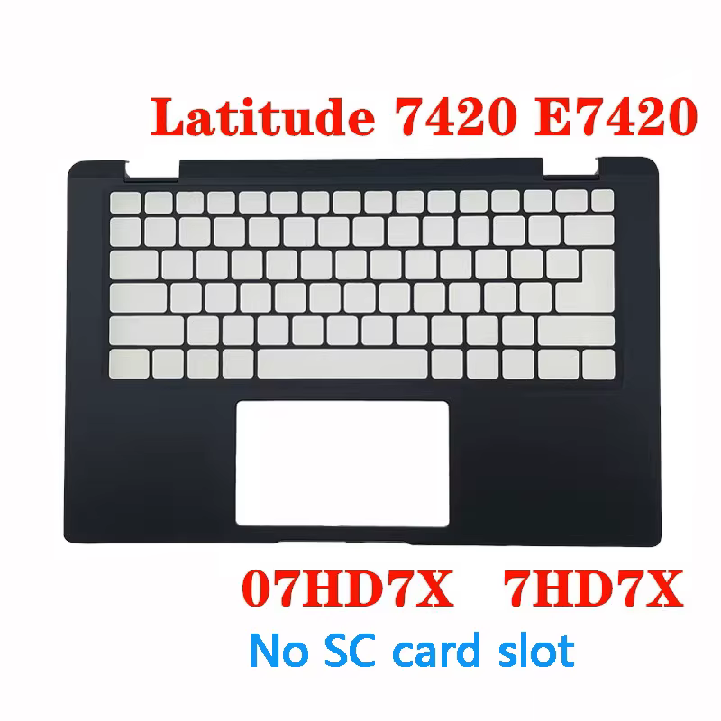 Coque supérieure originale pour ordinateur portable Dell Latitude 7420 E7420 0RYYMK RYYMK 7HD7X 07HD
