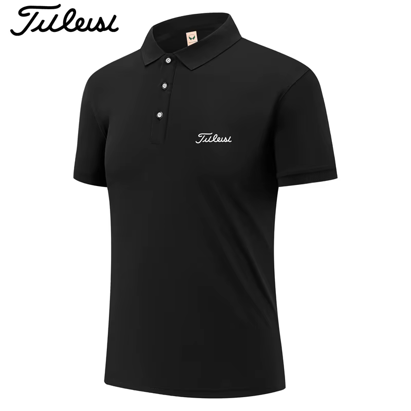 Polo d'été décontracté à manches courtes, couleur unie, ensemble cycliste, ensemble de fitness pour 
