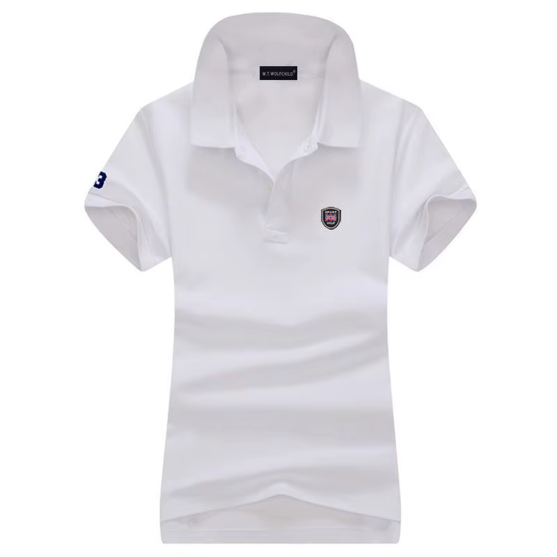 Vêtements de mode Polos Femme été nouveau Polo pour femmes chemise à manches courtes col Polo t-shir