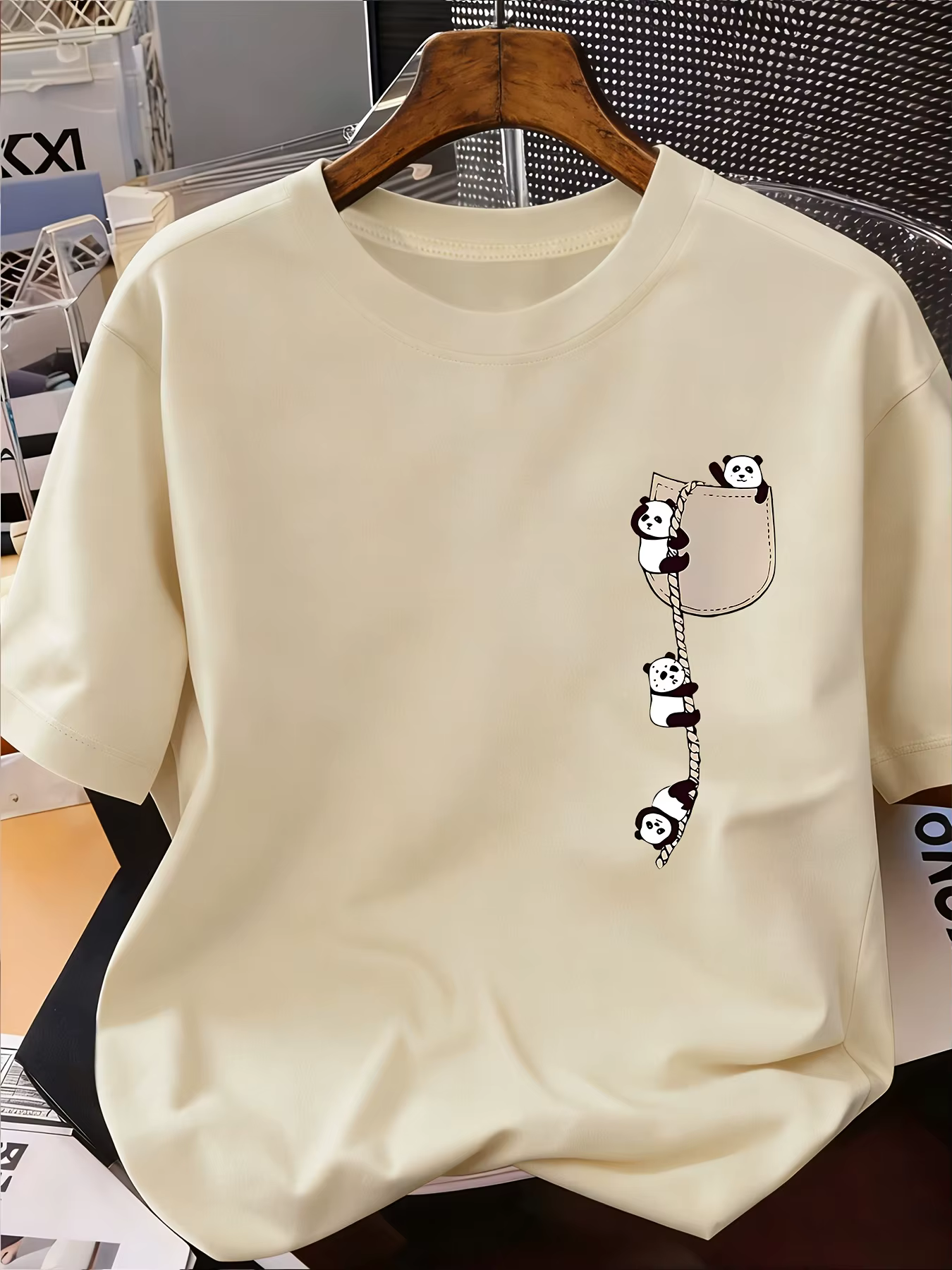 Nouvelle Collection 2026 - T-shirt Décontracté d'Été à Manches Courtes pour Femme, Col Rond, Imprimé