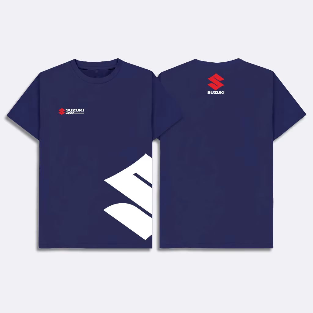 T-shirt tendance pour homme en coton 100% avec imprimé voiture Suzuki 2026, idéal pour l'été, le quo