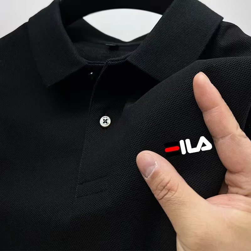 Nouveau polo pour homme d'été avec col rabattable, tendance, pour la pêche en plein air, décontracté