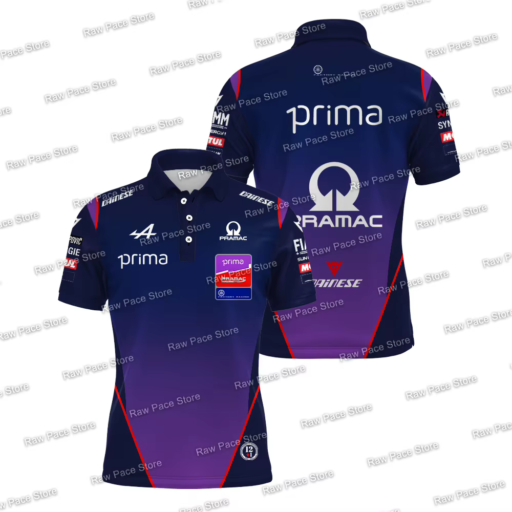 Polo pour homme Jack Miller 43 Racing Team, t-shirt respirant pour sports de plein air, Toprak Razga