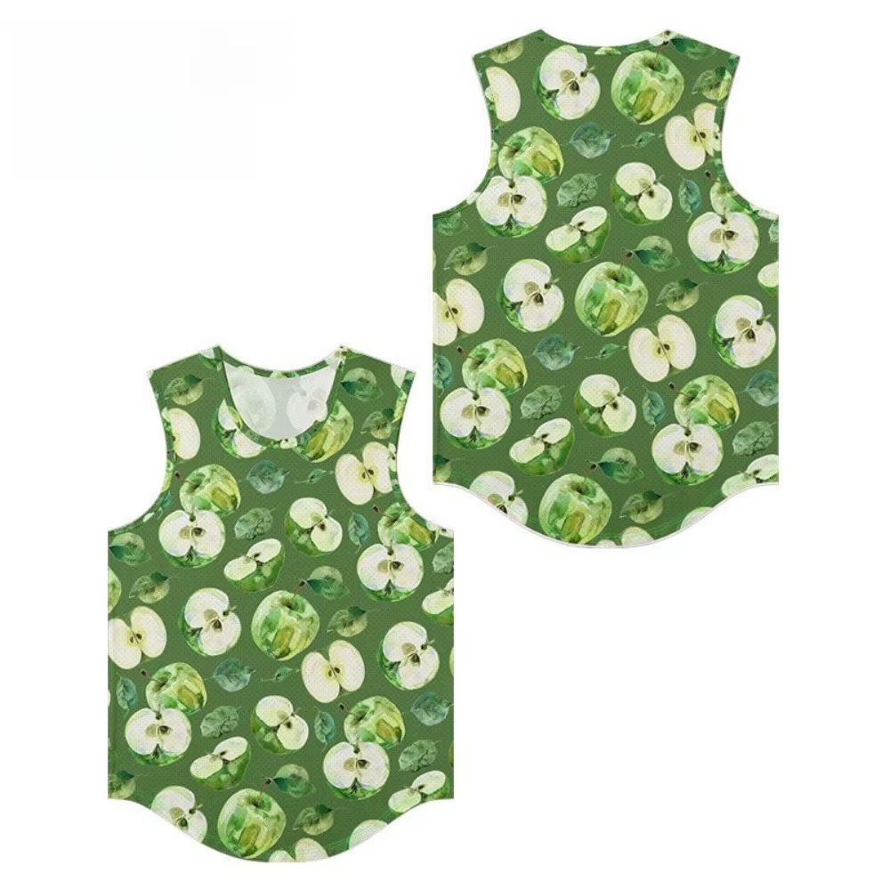 Gilets tendance pour hommes, imprimé de Fruits Orange, Tribal, respirant, essentiel de plage, coupe 
