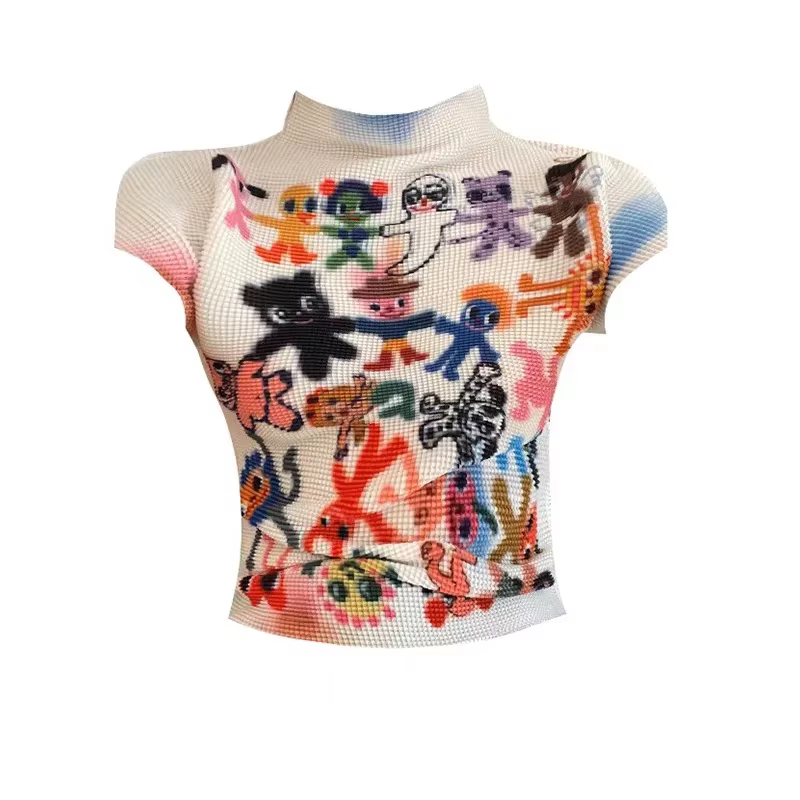 Femmes moulante T-Shirts à manches courtes cravate colorant T-Shirts Stretch culture hauts Goblin Co