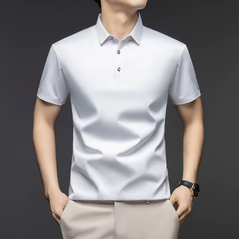 T-shirt Homme Manches Courtes Couleur Unie BROWON – Nouvelle Collection Été 2026 – Style Streetwear 