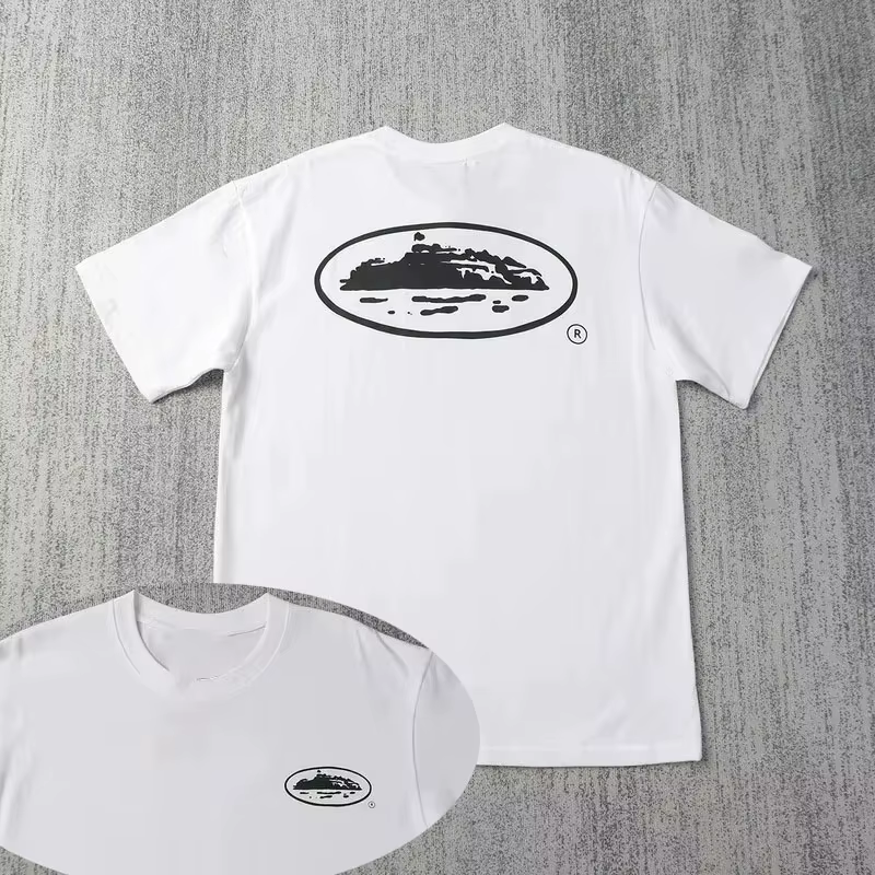 T-shirt classique en coton avec logo Island, tendance streetwear, pour hommes et femmes, été