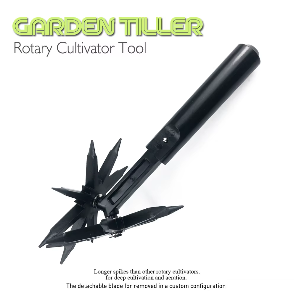 Lanceur rotatif de jardin, découseur de pelouse, aérateur de terre, outil de jardinage, désherbage, 