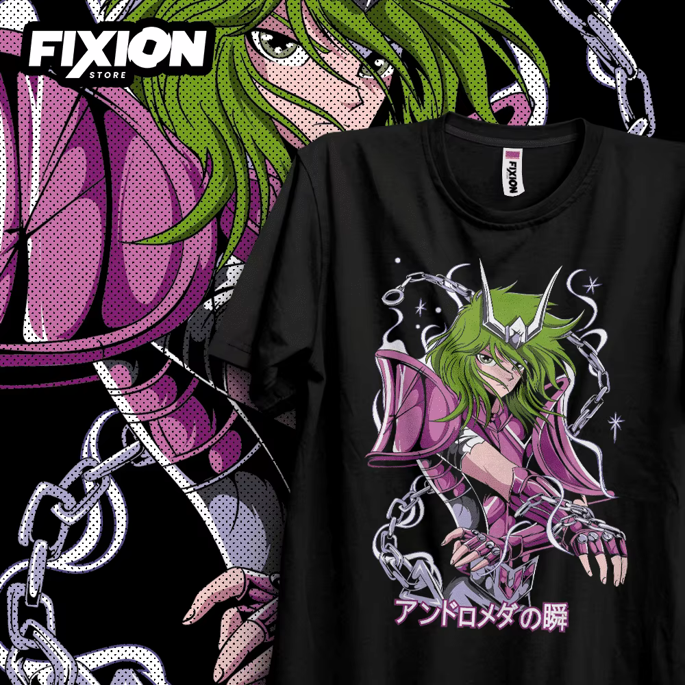 T-shirt Saint Seiya-Shun-O Anime, cadeau manga pour les amoureux de l'anime, coton, toutes tailles