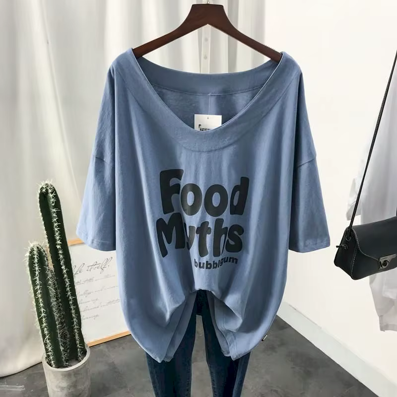 T-shirt d'été à manches courtes pour femmes, style coréen, tendance de la mode, présidence basse, gr
