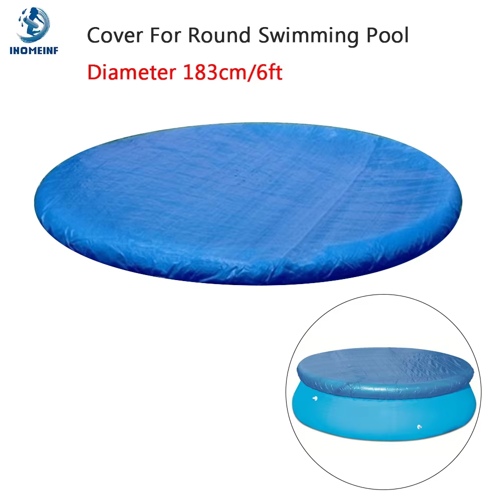 Couverture de piscine imperméable à l'eau et à la poussière, 6/8/10/12/15 pieds, pour piscine hors s