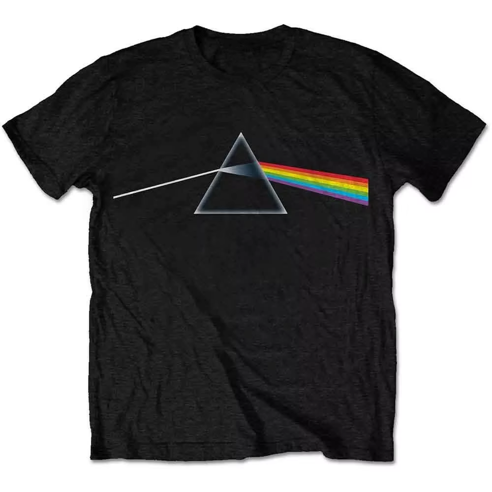 T-shirt ample à manches courtes pour hommes et femmes, imprimé graphique de l'album Pink Floyd Dark 