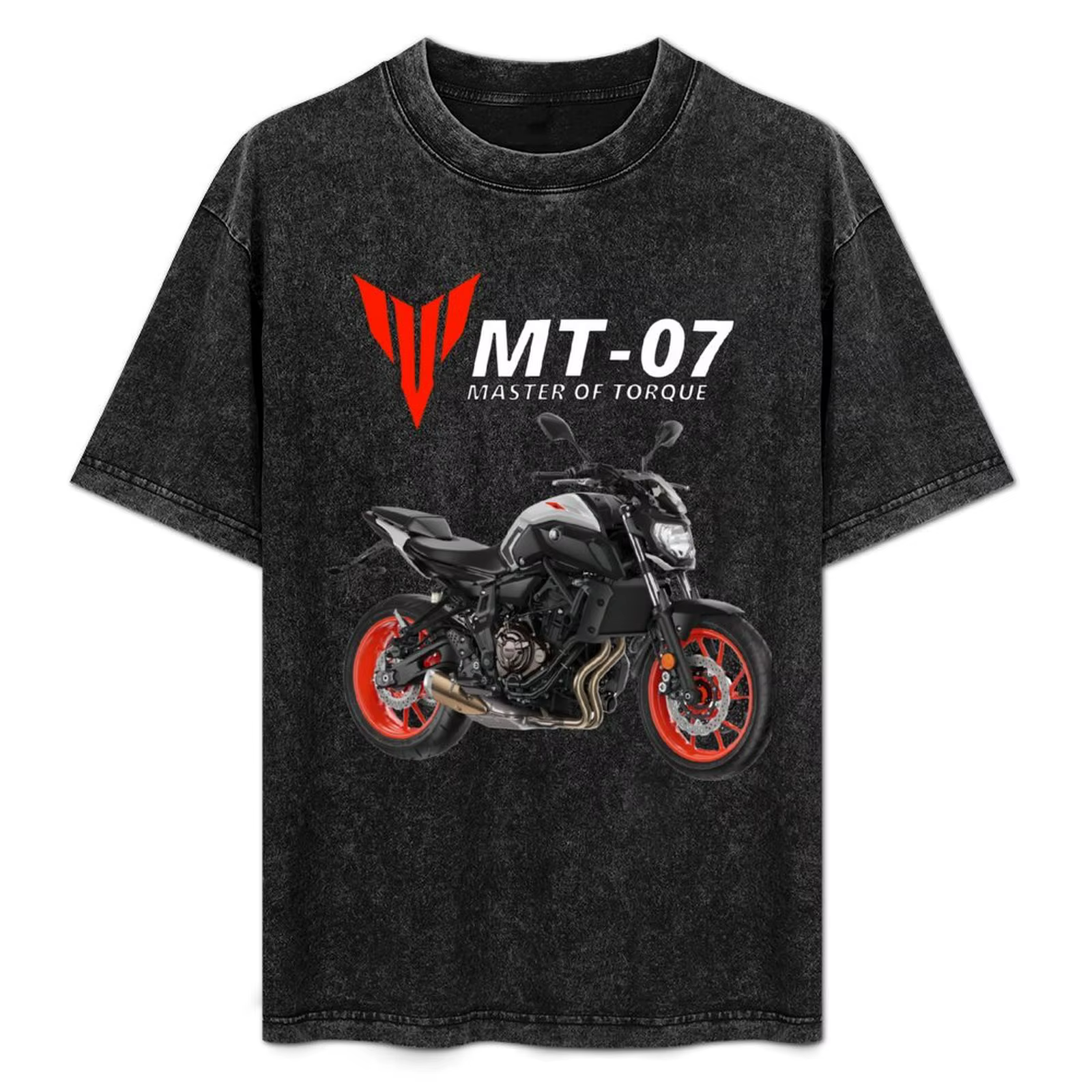 T-shirt moto MT-07 décontracté et ample pour usage quotidien