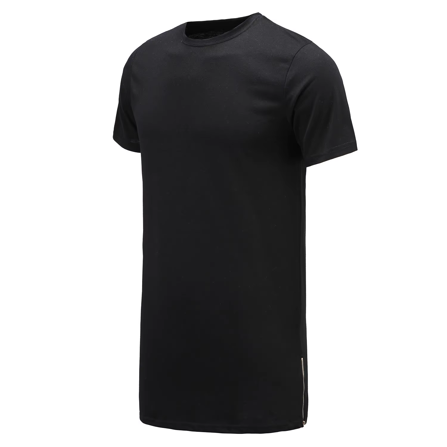 2025 blanc décontracté longue taille hommes T-Shirts Hip Hop hauts Extra longs T-Shirts pour homme p