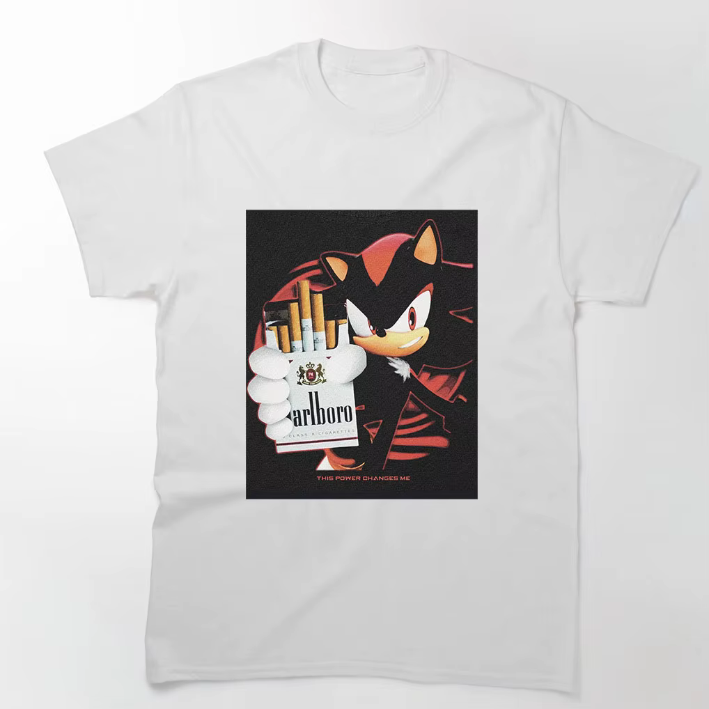 Ultimate Power Sonic Adventure t-shirt unisexe Vintage graphique t-shirts gothique Grunge Y2k Emo sc