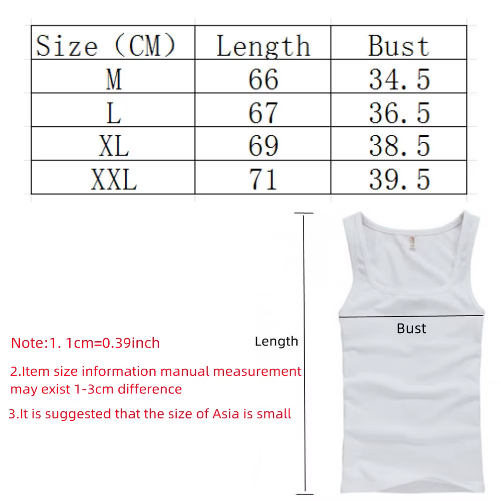 Été chaud grande taille hommes vêtements débardeurs 100% pur coton sans manches Fitness T-shirt élas
