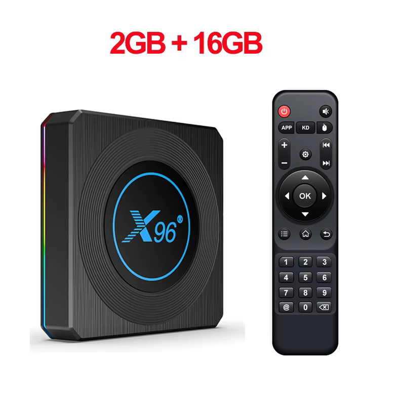 Android 11 TV BOX X96 X4 Amlogic S905X4 Smart 4K 8K 5G double Wifi BT HD 4G 64G 32G AV1 RGB lecteur 