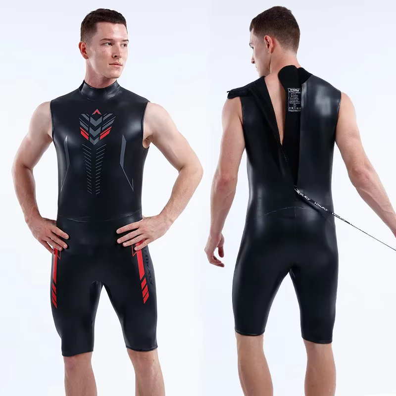 Maillot de bain super élastique en fibre de cuir, maillot de bain thermique CR, 3mm