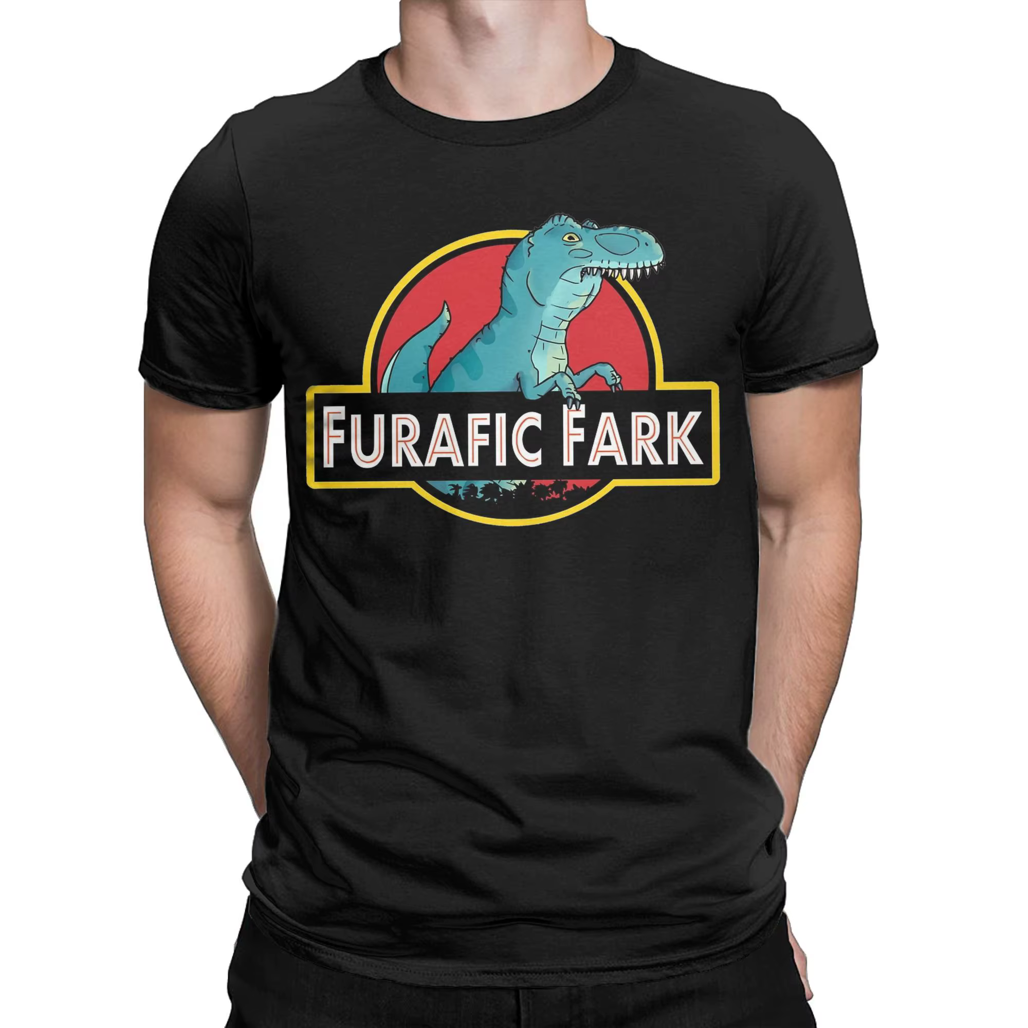 Hommes Furafic Fark 2 T-Shirts Meme pur coton vêtements Unique à manches courtes col rond T-Shirts g