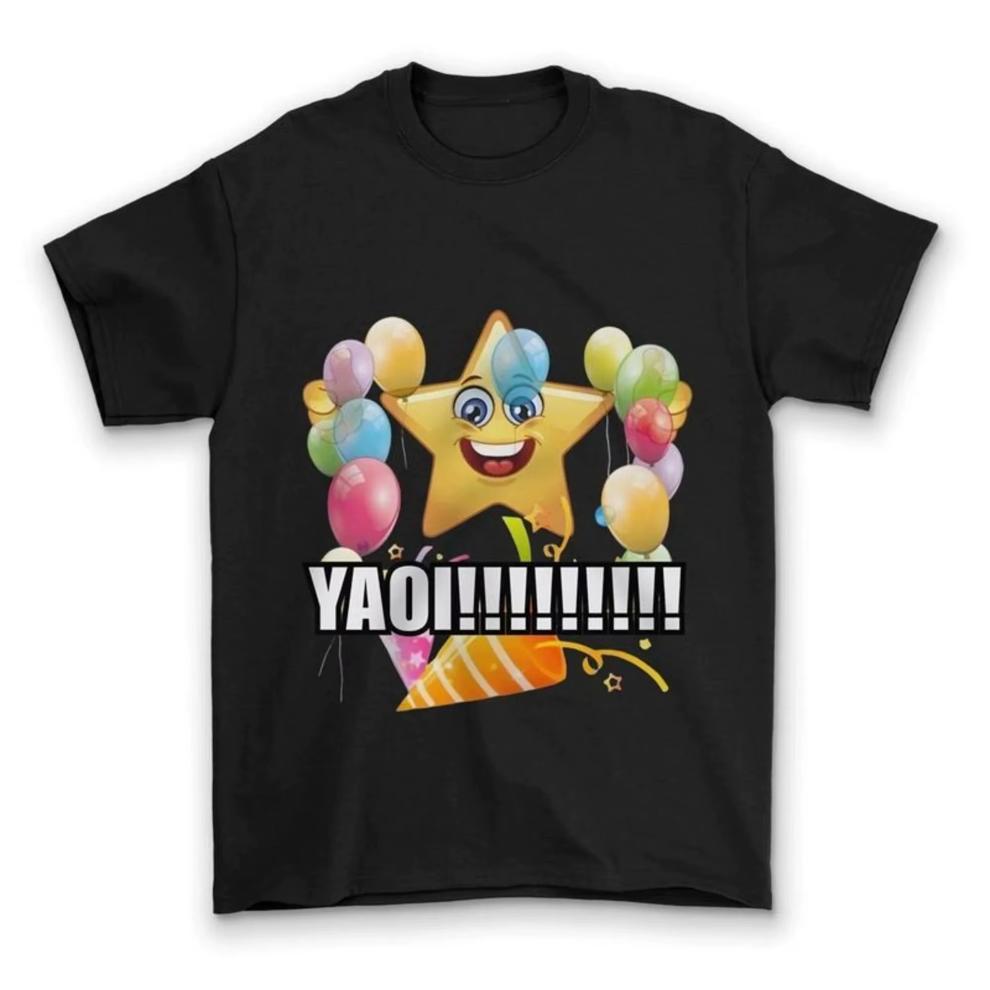 T-shirt Y2K Yaoi Amusant avec Impression Graphique de Film, Tendance pour Fans, Unisexe, Décontracté