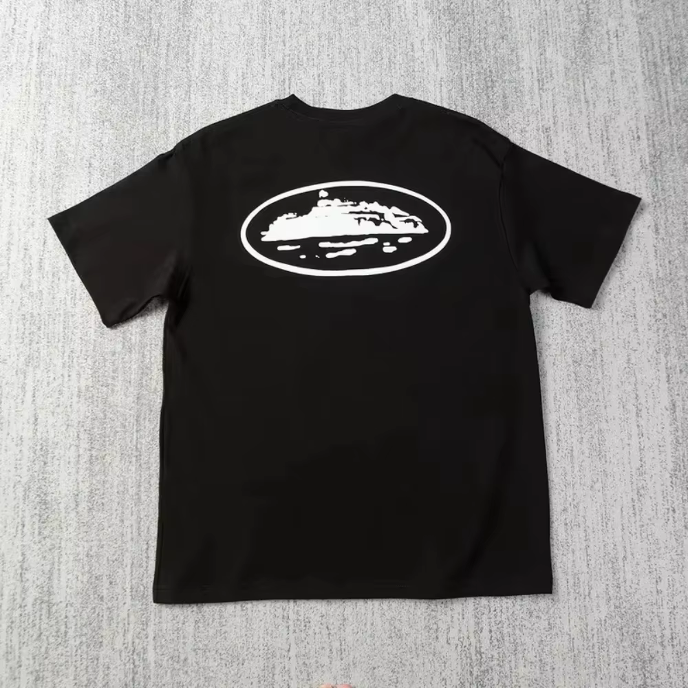 Nouveau T-shirt d'été 2026 à manches courtes imprimé bateau, col rond 100% coton, respirant, coupe a