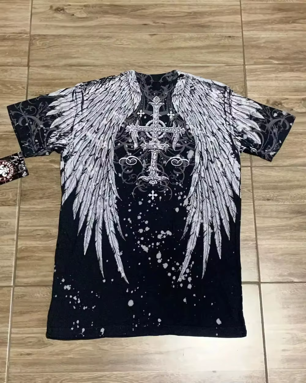T-shirt col rond respirant et confortable pour hommes, mode européenne et américaine d'été, haut d'e