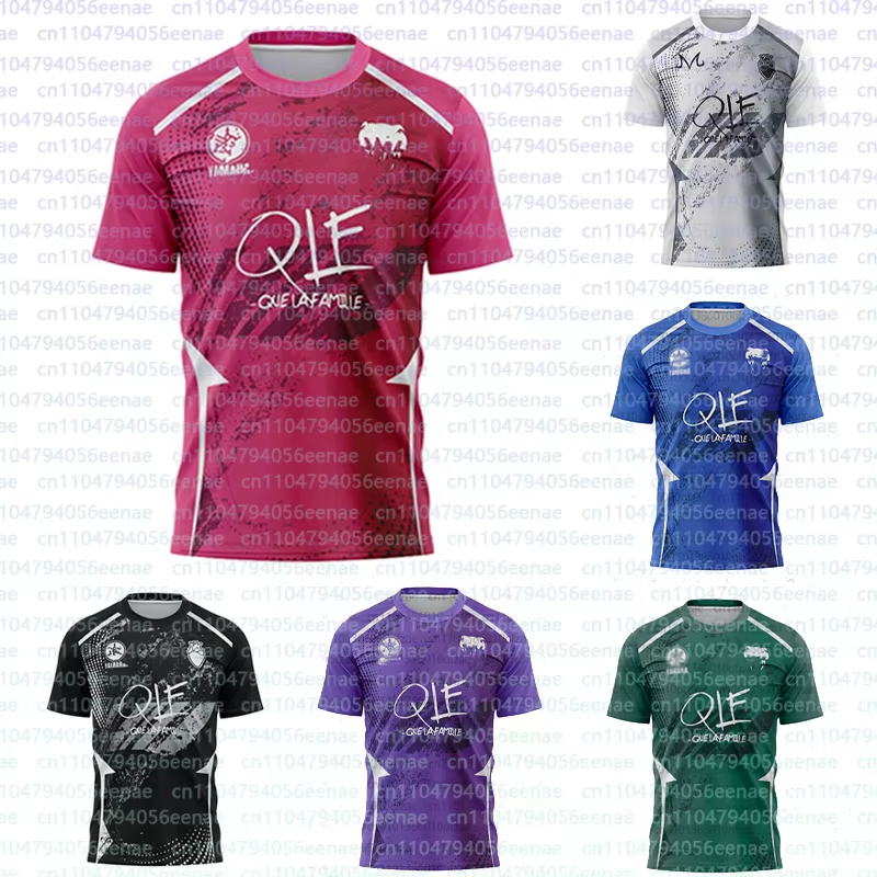 2025 QLF Mailot été nouvelle mode pour hommesChemise respirant femmes 3D T-shirt Sports de plein air