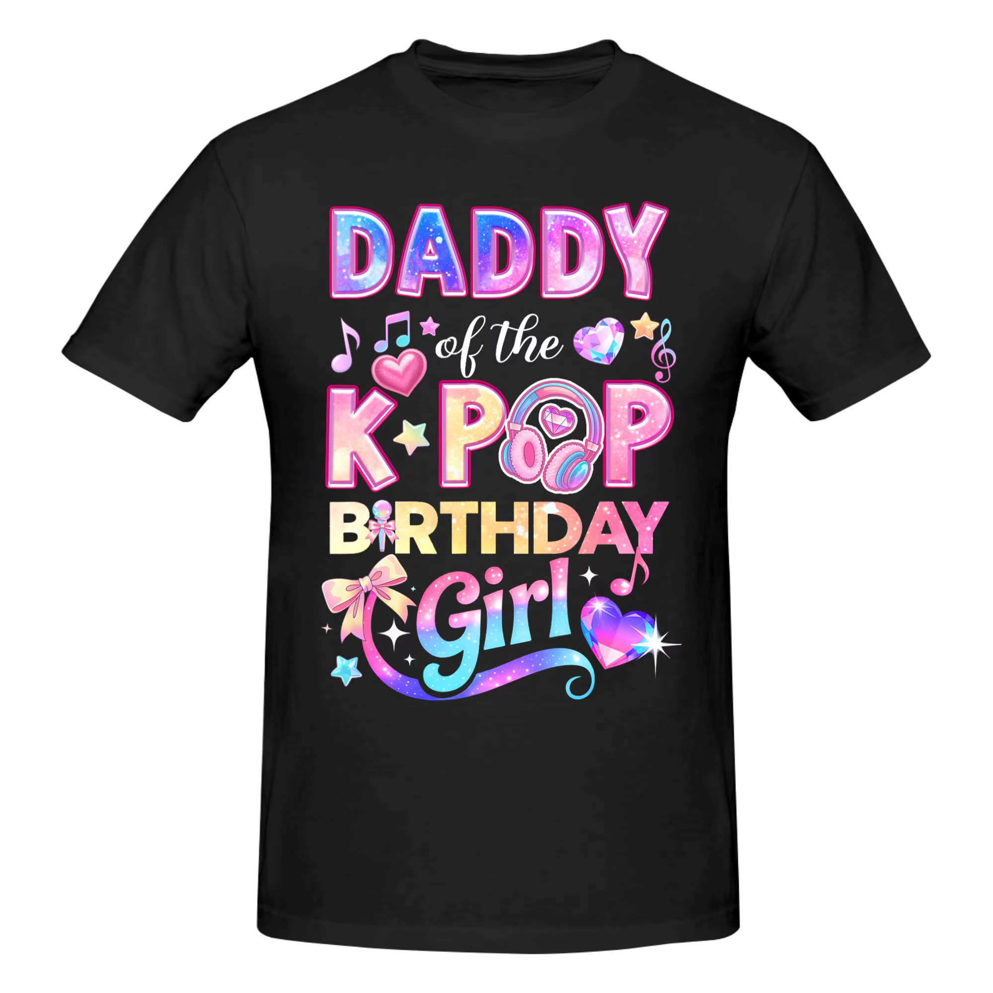 T-Shirt 100% coton avec image graphique KPop pour filles, 1 pièce, cadeau d'anniversaire KPop, hauts