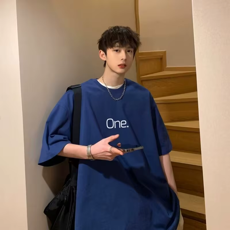【M-8XL 】 Tee Respzed pour hommes Lettres adt décontractées avec sens un T-shirt imprimé Convient aux