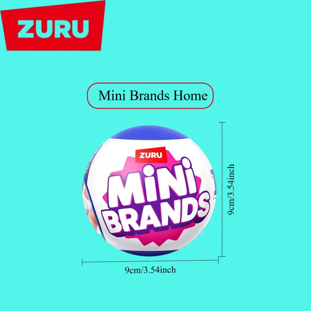ZURU Mini Brands Food Fill The Fridge Série 1 Plauset Brands Home Capsule : Créez votre propre mini 