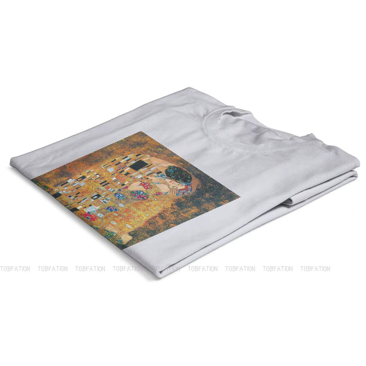 T-shirt vintage avec image de peinture pour femmes, vêtements pour femmes, GustAbility Klimt, Street