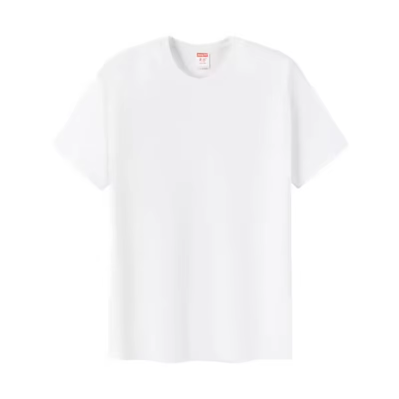 T-shirt personnalisé avec logo, col rond, impression de logo publicitaire/équipe/commémoratif, haut